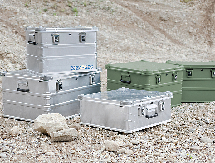 アルミボックスK470（防塵防水仕様） ZRGS シリーズ｜輸送ケース