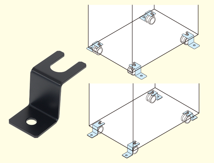 キャスター NPCT シリーズ｜19インチラック｜摂津金属工業株式会社