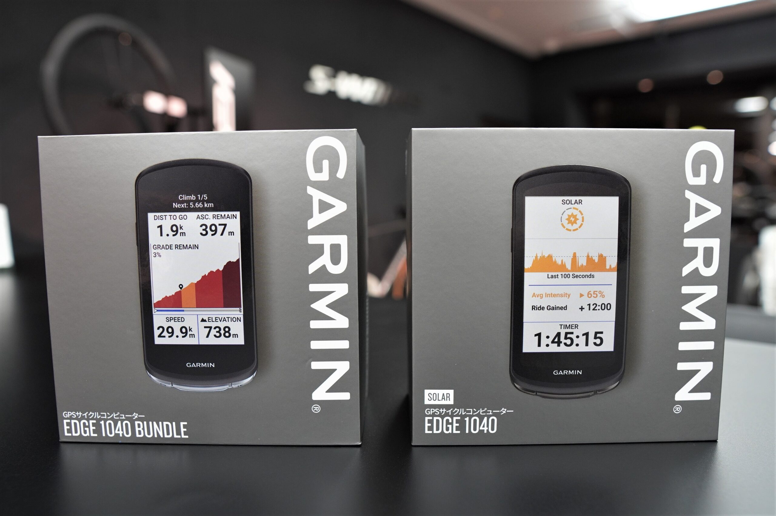 ガーミン「EDGE 1040」“BUNDLE”＆“SOLAR”2便目が入荷