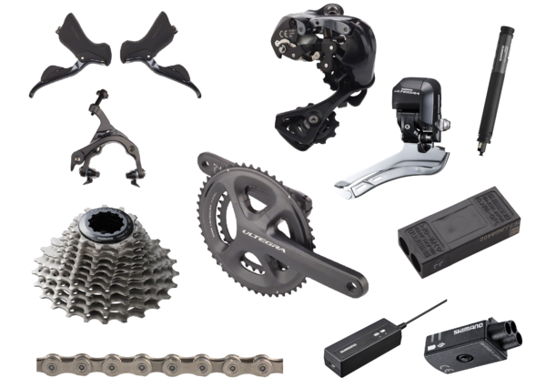 Shimano Ultegra 6870 Di2 170mm Standard Groupset - Brands Cycle