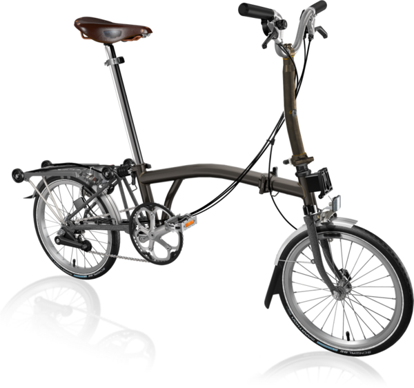 □Brompton S6E Raw-Lacquer Barbour カスタム□ □Brompton S6E Raw