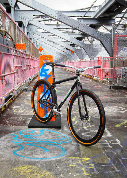 Brooklyn Machine Works Gangsta Track V4 Frameset - King Kog | Brooklyn
