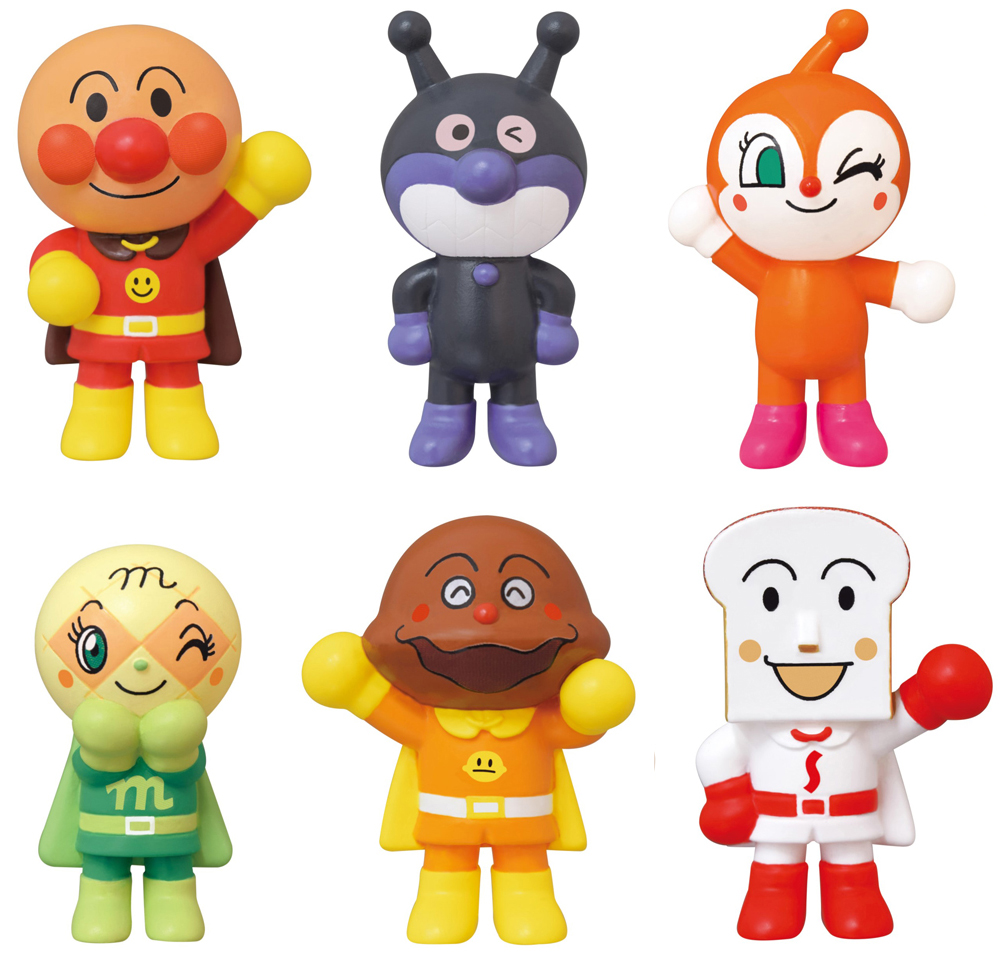 アンパンマンミュージアムシリーズげんき100ばい！なかまたちセット