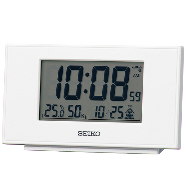 SQ790W | 温度・湿度表示付 | セイコーウオッチ株式会社