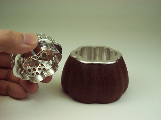 香炉の火舎 | 清課堂 / 錫・銀・各種金属工芸