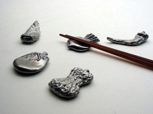 錫のお箸置きいろいろ | 清課堂 / 錫・銀・各種金属工芸