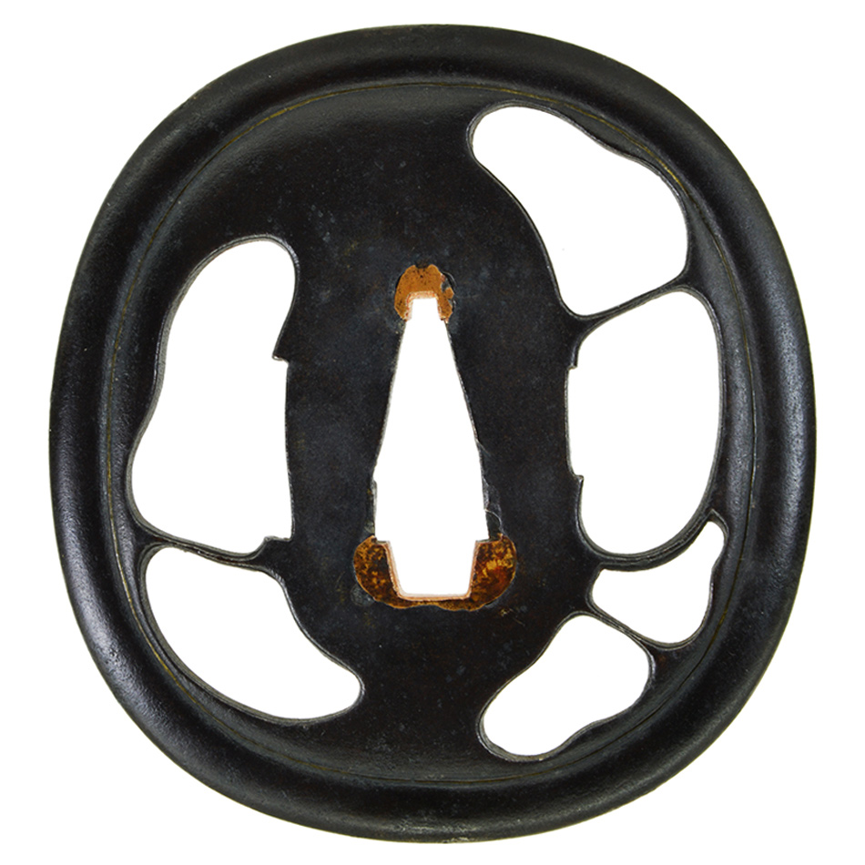 た*う様 鍔 4点 た*う様 鍔 4点 Edo period antique Tsuba for Samurai