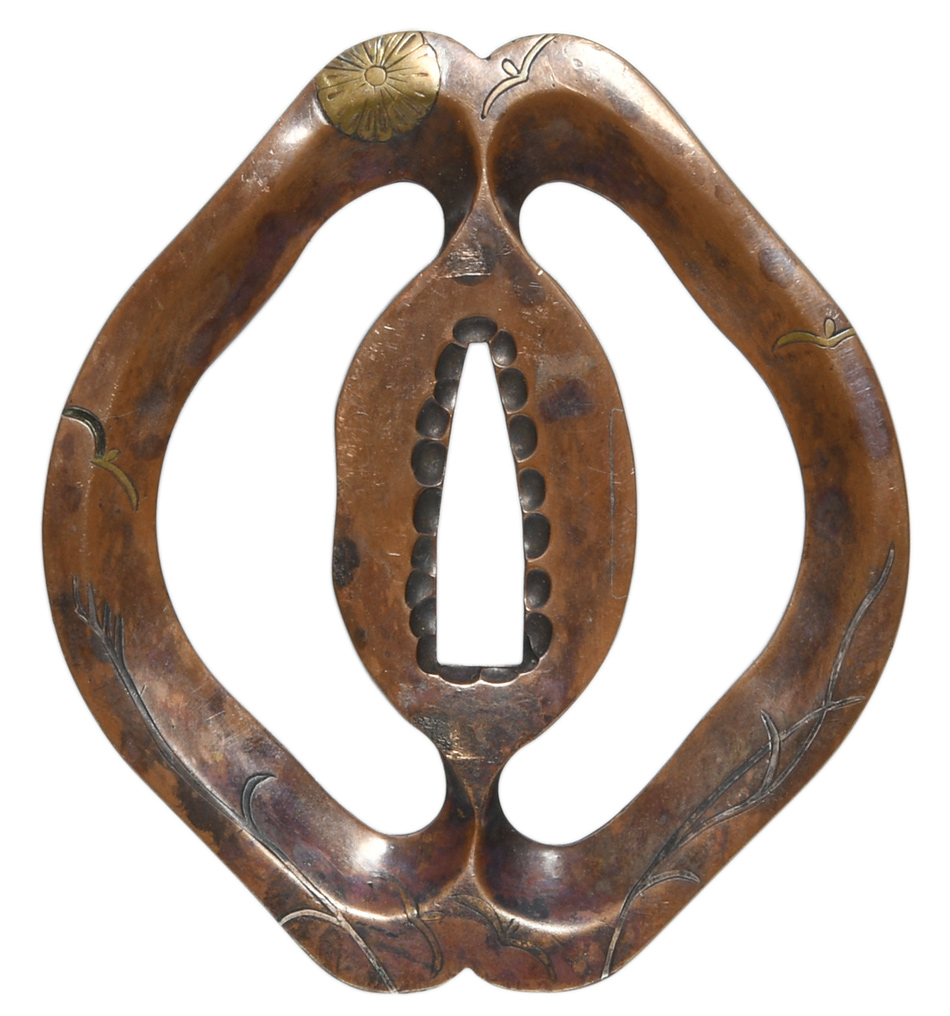 鉄鍔 海鼠透かし鍔 無銘 楽天市場】鍔 海鼠透かし武蔵鍔・宮本武蔵