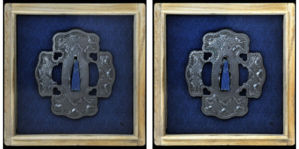 鍔 梅図太刀鍔 (TU-010413)｜刀・日本刀の販売なら日本刀専門店の