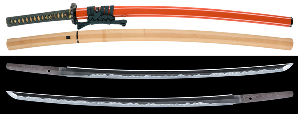 刀 備前国住長船七兵衛尉祐定作 横山平兵衛尉 附 拵 (KA-060423)｜刀