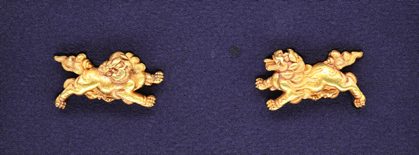 目貫 無銘 後藤 獅子図目貫(ME-010725)｜刀・日本刀の販売なら日本刀