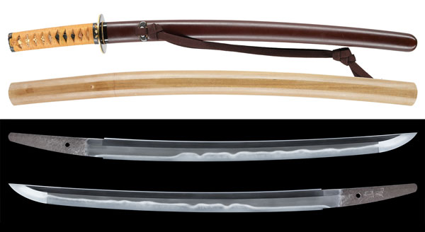 鹿角風台座 鞘付き模造刀2本 合計3点セット 鹿角風台座 鞘付き模造刀