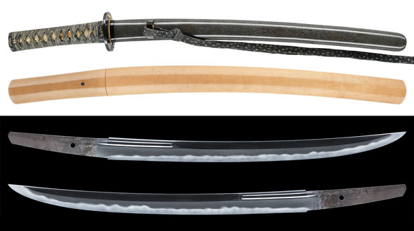 大小目貫 無銘 京金具師 宮中人物図目貫(ME-041124)｜刀・日本刀の販売