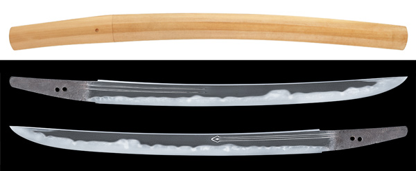 黒色と茶色のツートン刀 黒色と茶色のツートン刀 黒色と茶色のツートン