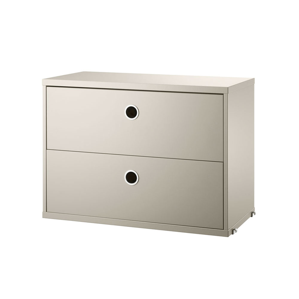 チェスト W58×D30×H42cm / MDFString Furniture（ストリング