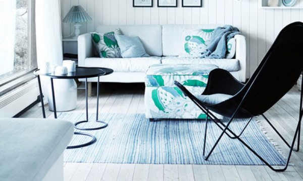 ビーケーエフ バタフライチェア マリポサ / ブラックCuero（キュエロ