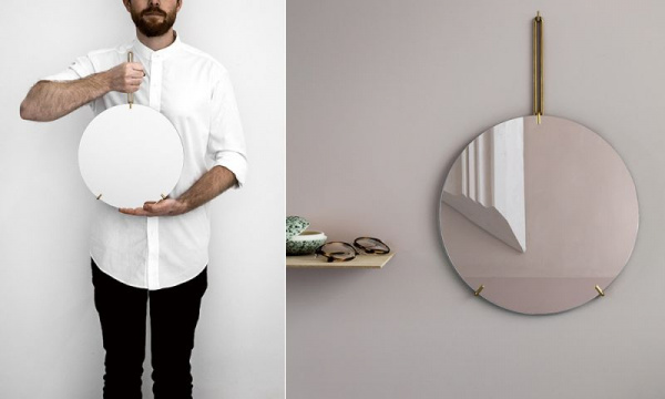 ウォールミラーφ30cm / ブラスMOEBE（ムーベ） | 公式通販 家具・雑貨