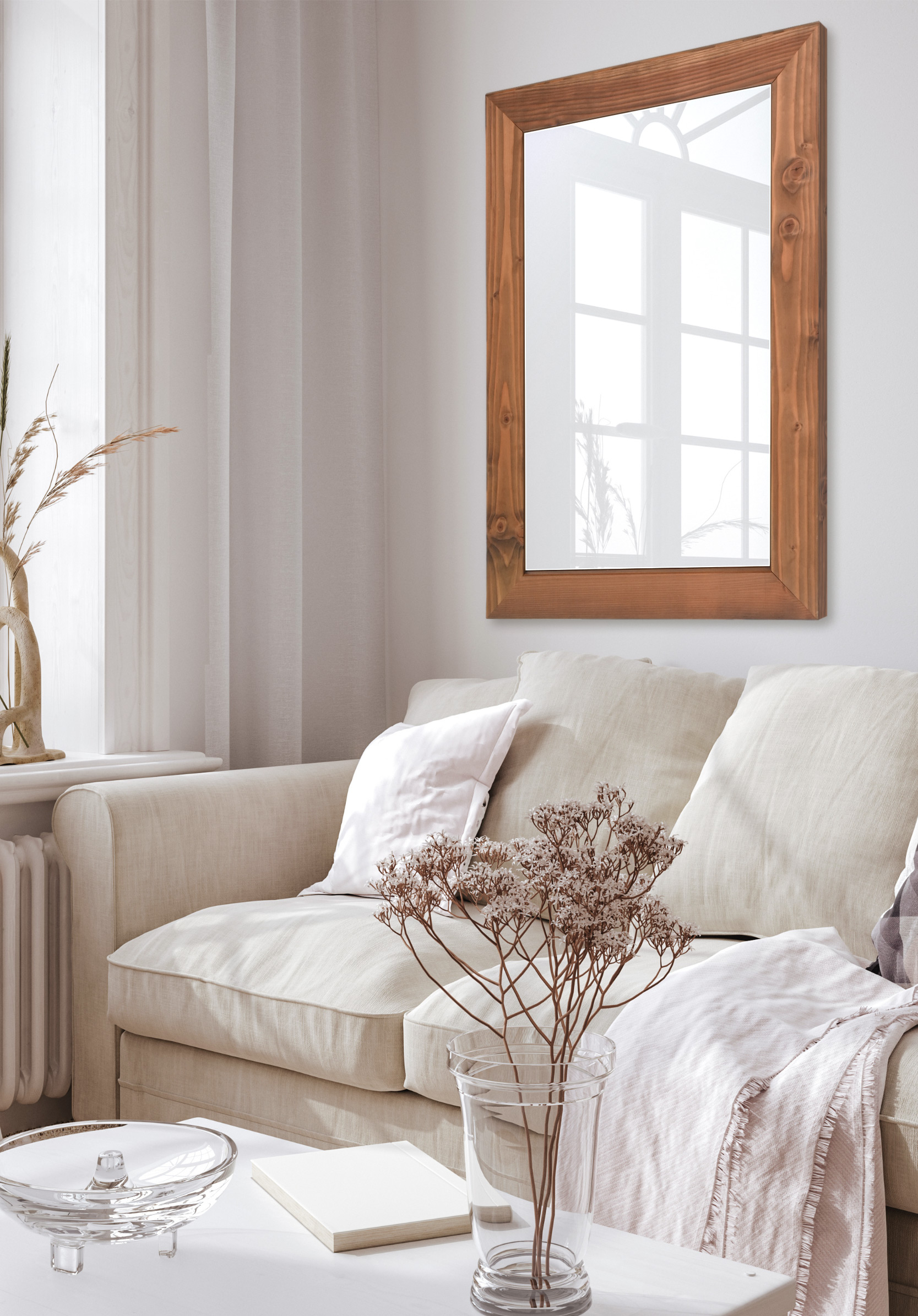 クロノスミラー W645×1750 ウォールミラー 壁掛け 全身 鏡