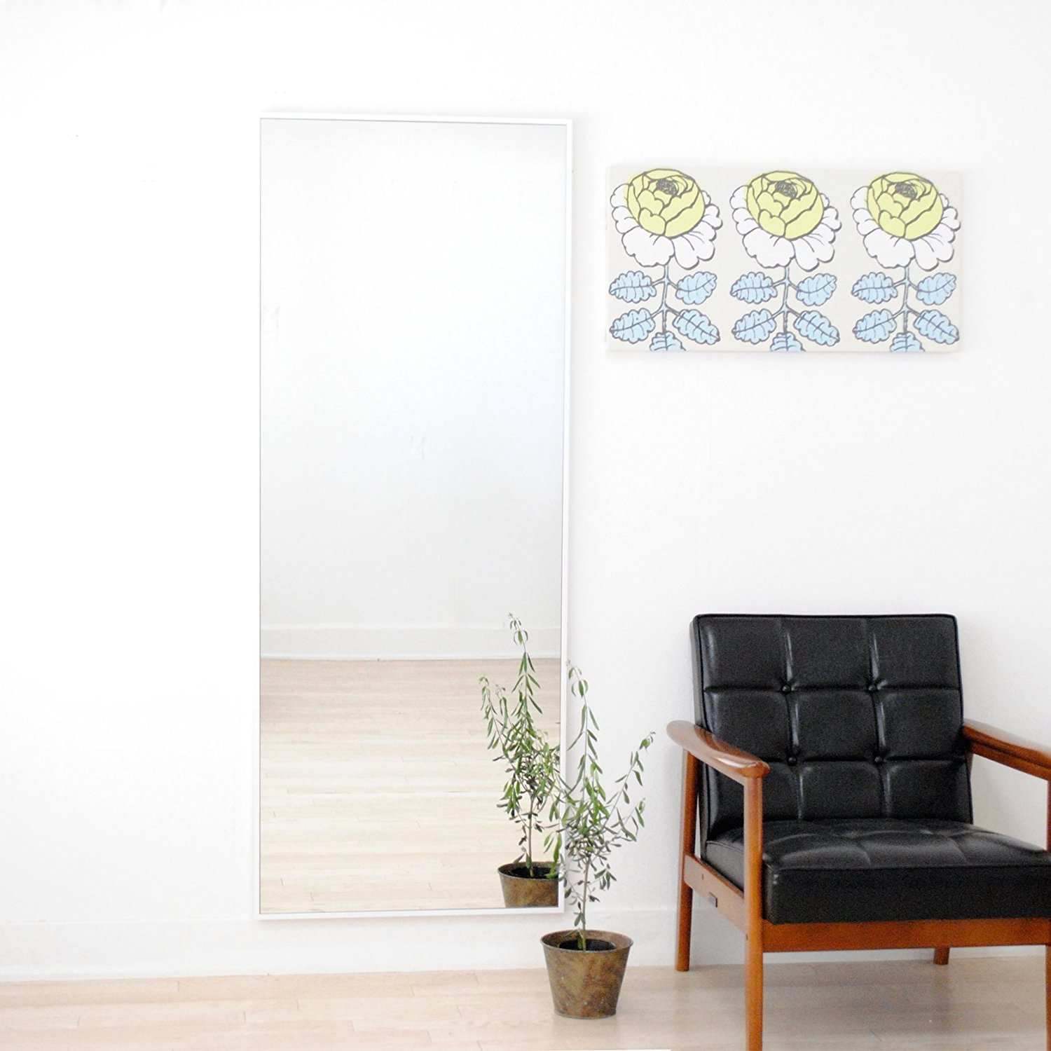 Libra リブラ ウォールミラー 全身 鏡 壁掛け 姿見 天然木 日本製