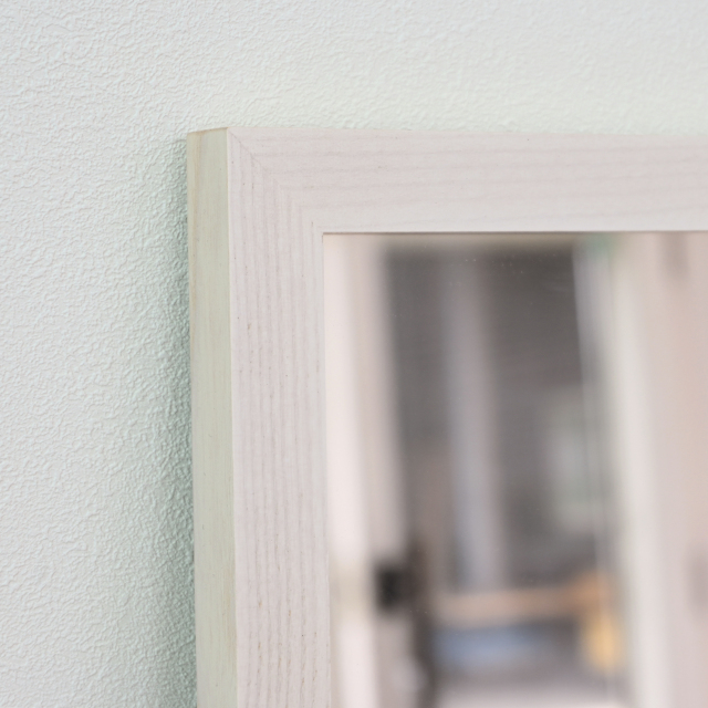 壁掛け ミラー 全身鏡 姿見 日本製 W410×700 ジェミニ