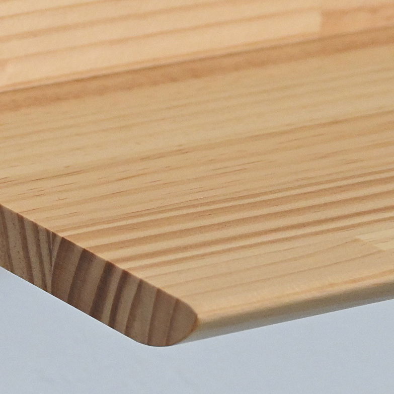 スぺイス W40×D20×H10.7cm パイン無垢材 全5色 ウォールシェルフ 天然