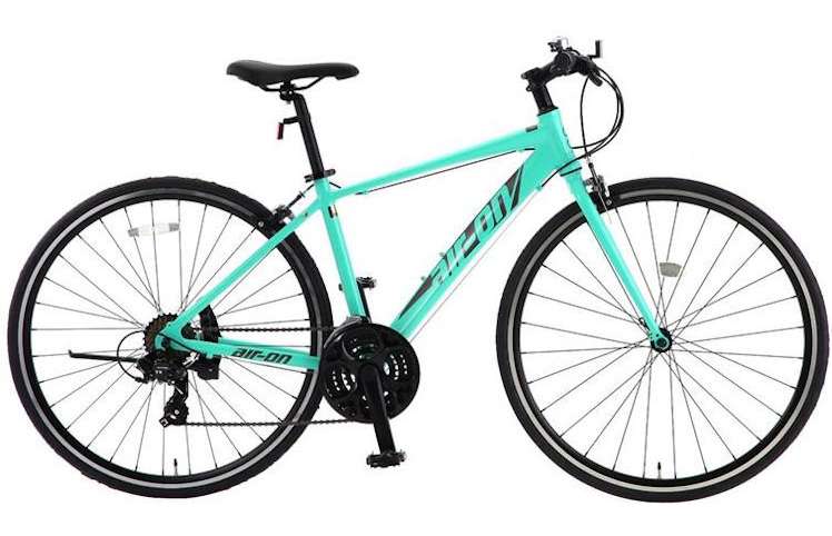 AIR ON クロスバイク レッド小さめサイズ