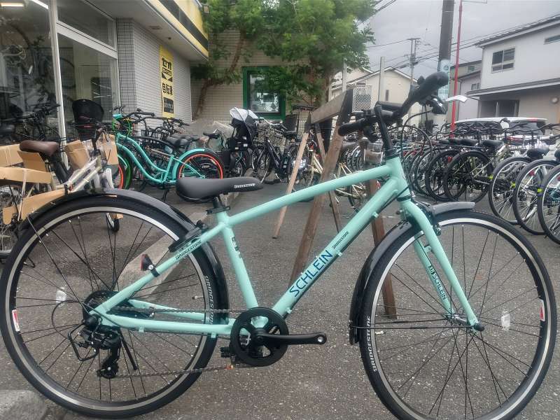 引取り限定 ブリヂストン SCHLEIN シュライン 24インチ ミストグリーン