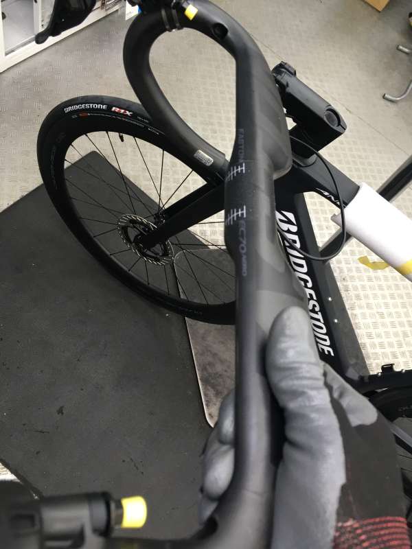 非売品】ブリヂストン RP9 カーボンハンドル エアロ RP9 CARBON LAB
