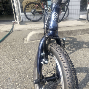 手渡し限定 Schecter 折りたたみ自転車 黒 手渡し限定 Schecter