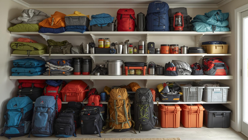 完全版】キャンプ用品の保管・収納ガイド｜カビを防ぐコツ＆預かり