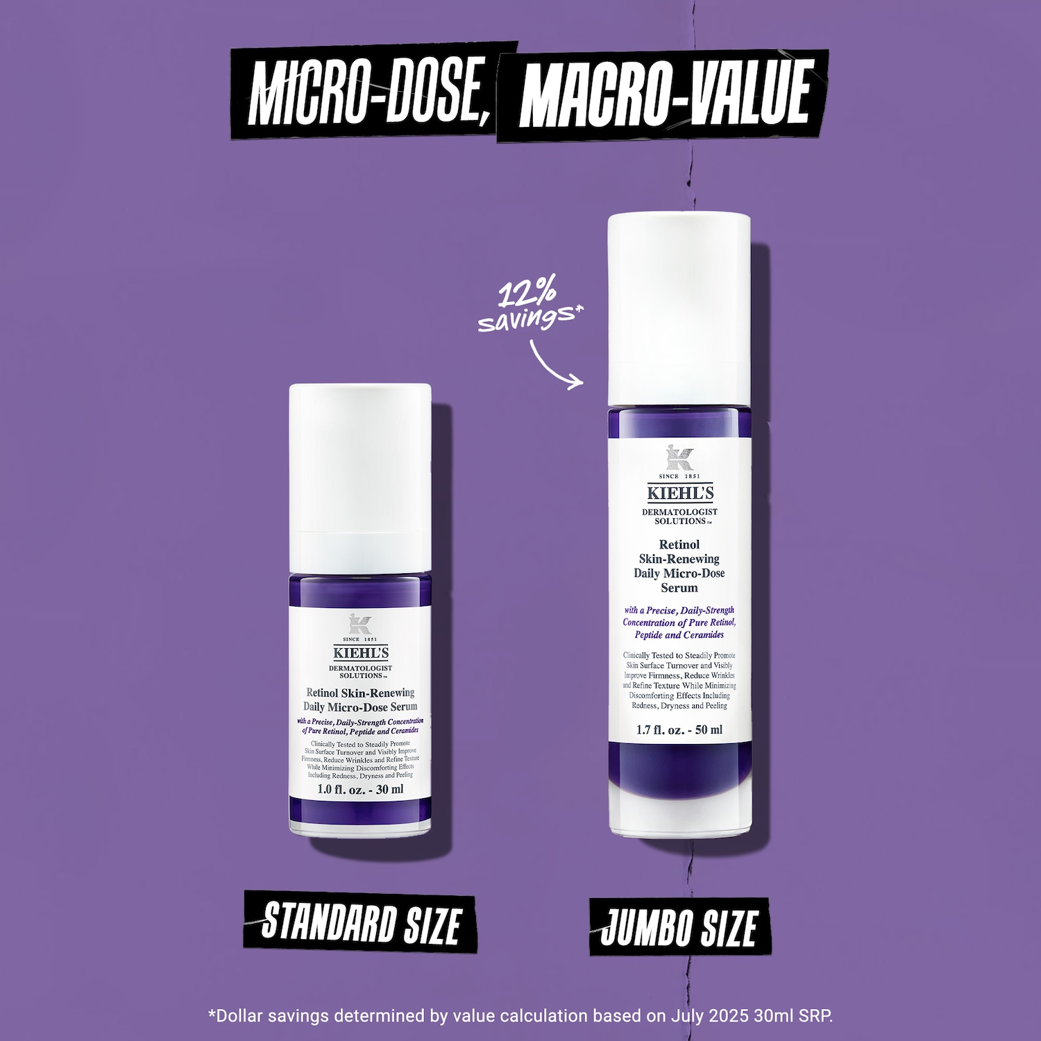 Kiehl's Since 1851 Micro-Dose Anti-Aging Retinol Serum with