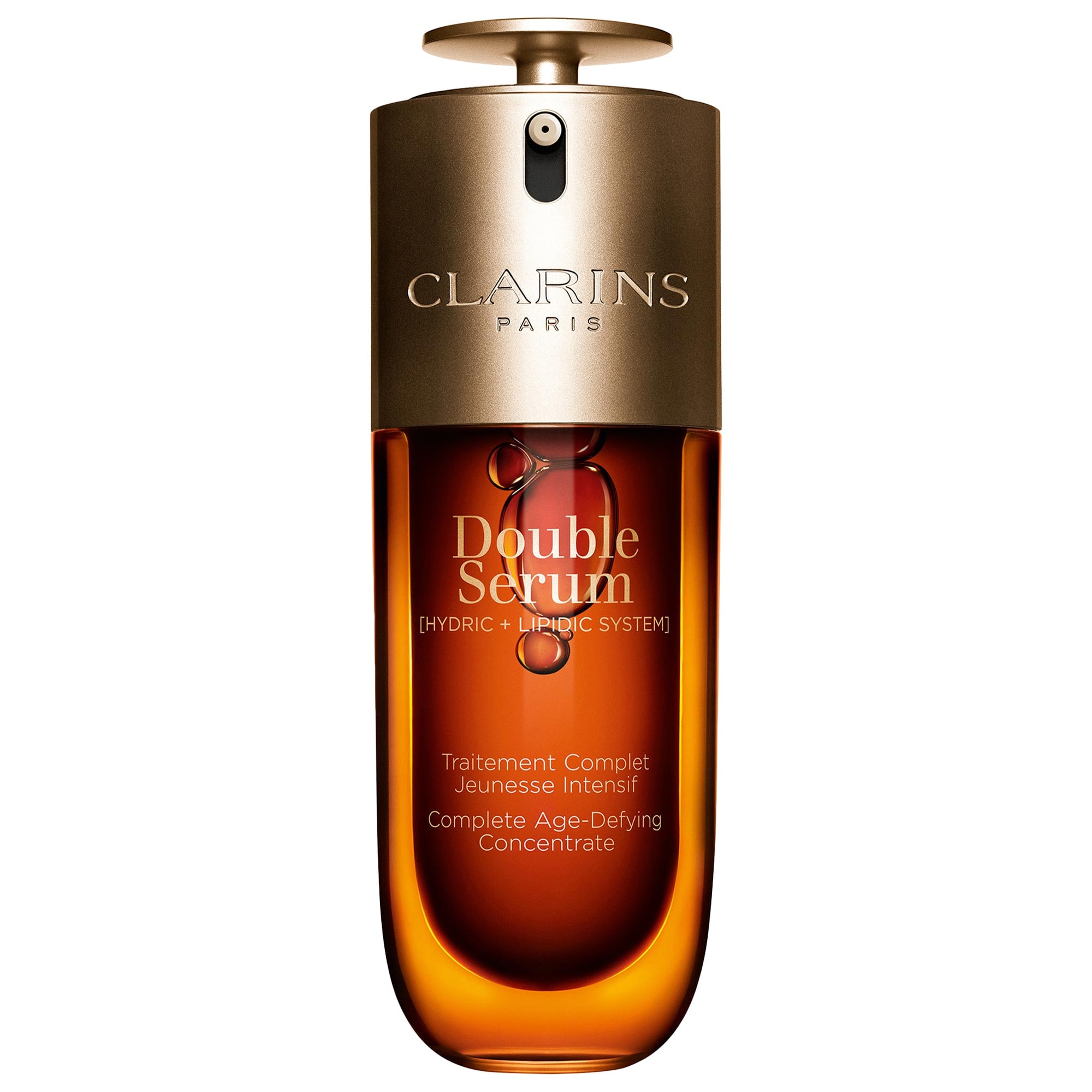 DOUBLE SERUM® To Firm, Boost Radiance & Refine Pores - Clarins