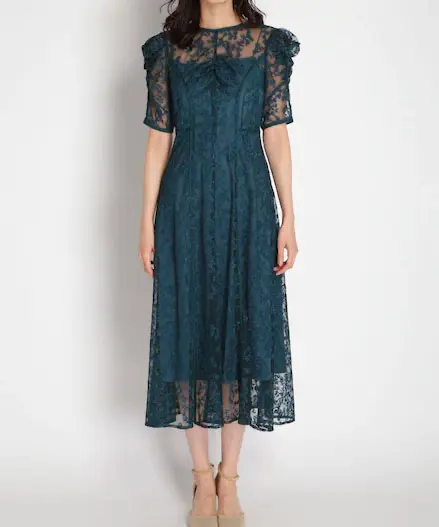 そのまま購入可能】【1サイズ】エンブロイダリードレス FRAY I.D