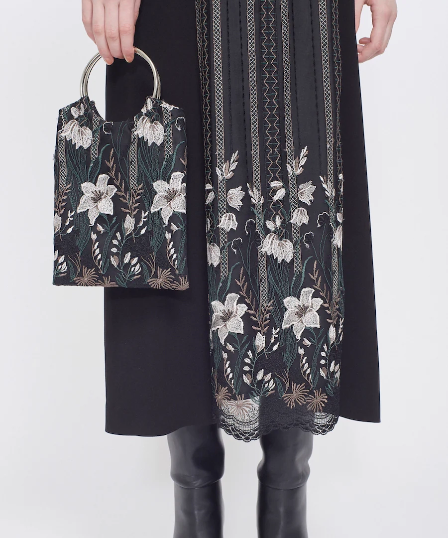 Classic lace bag (Black) MURRAL（ミューラル）のレンタル | 結婚式