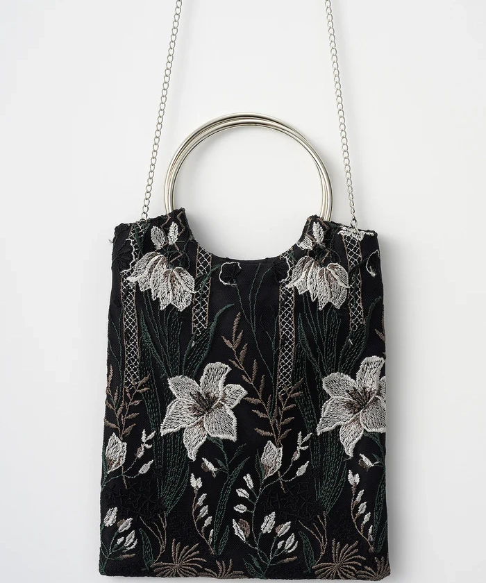Classic lace bag (Black) MURRAL（ミューラル）のレンタル | 結婚式
