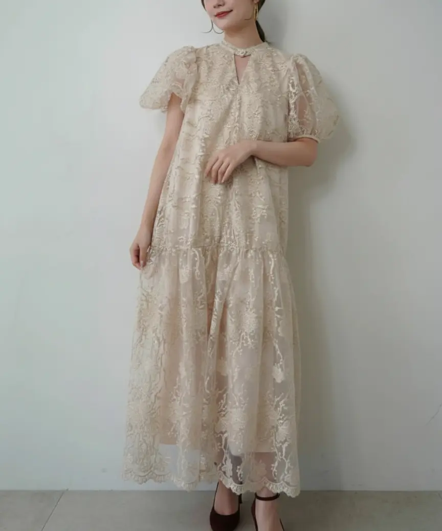 2サイズ】puffy occasion dress Acka.（エーシーケーエー）のレンタル