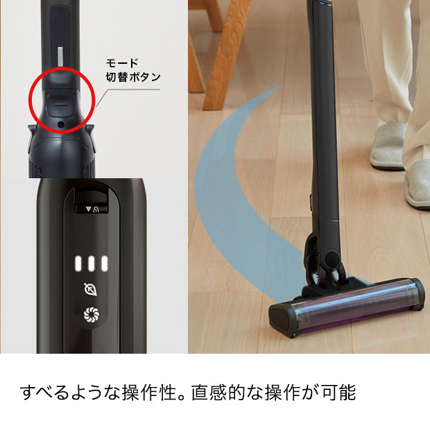 EVOPOWER SYSTEM ADV コードレススティッククリーナー CS601J|CS601JPK