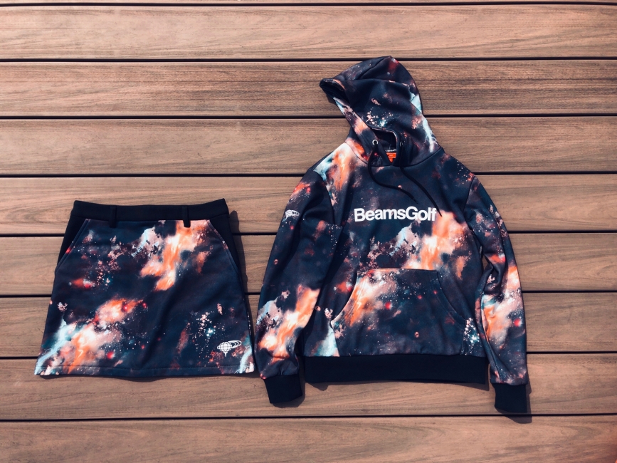 ニューノーマル全開！ビームス ゴルフの“宇宙柄” – She GOLF【シーゴルフ】