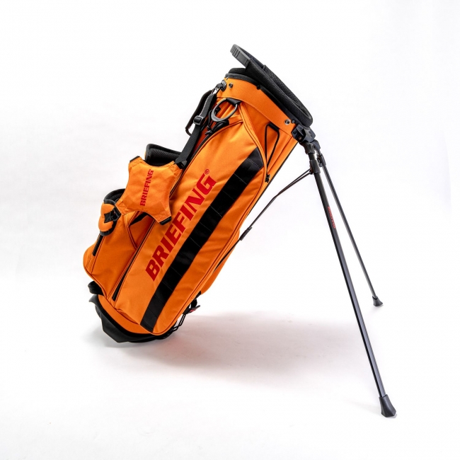 BRIEFING ゴルフキャディバッグ オレンジ キャディバッグやグッズも