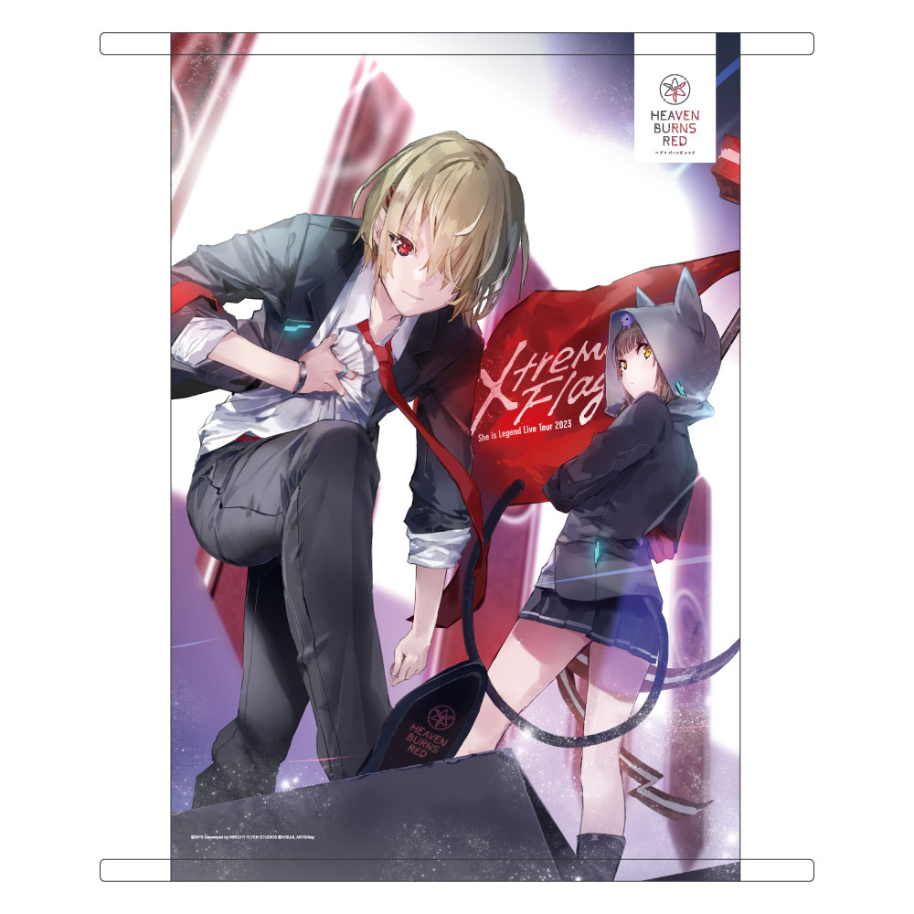 She is Legend ver. スペシャルBIGタオルヘブンバーンズレッド She is