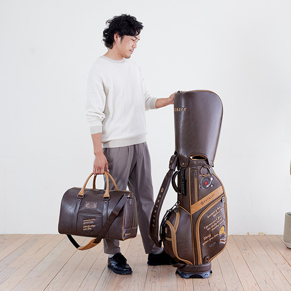 SMU-003CB.ダークブラウン（合成皮革） – キャディバッグ・ゴルフ