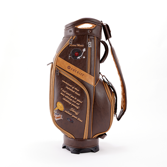 SMU-003CB.ダークブラウン（合成皮革） – キャディバッグ・ゴルフ