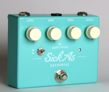 アメリカのハンドメイドペダルブランドBONDI Effects『Sick As