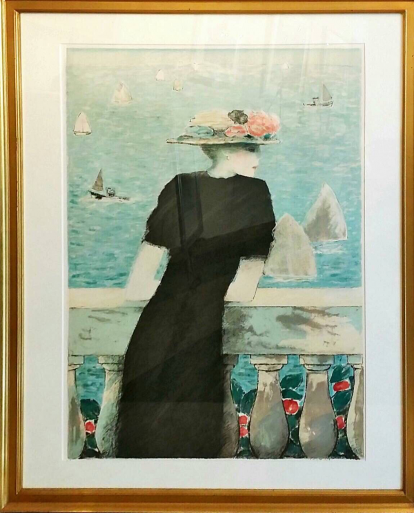 ジャン=ピエール・カシニョール リトグラフ 版画 額装 ジャン=ピエール