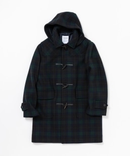 SHIPS別注】INVERTERE: ウールヘリンボーン ロング ダッフルコート