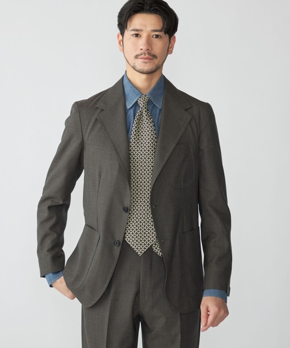 SHIPS別注】Errico Formicola: ウール トロピカル ソリッド ジャケット