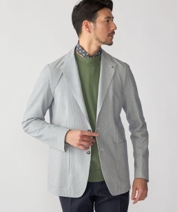 TAGLIATORE: コットン メッシュ グレンチェック ジャケット｜ SHIPS