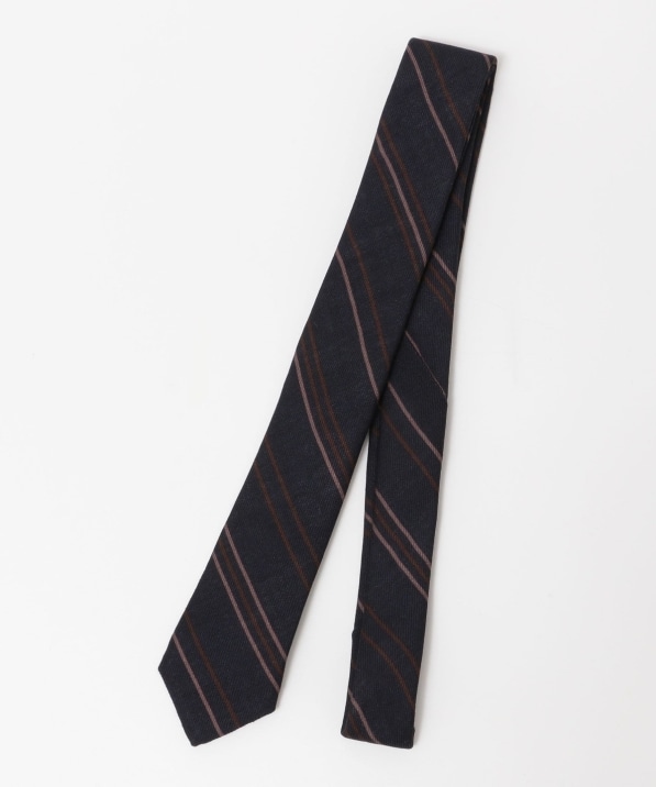 MARCEL LASSANCE: WOOL TRIPLE STRIPE NARROW TIE｜ SHIPS 公式サイト