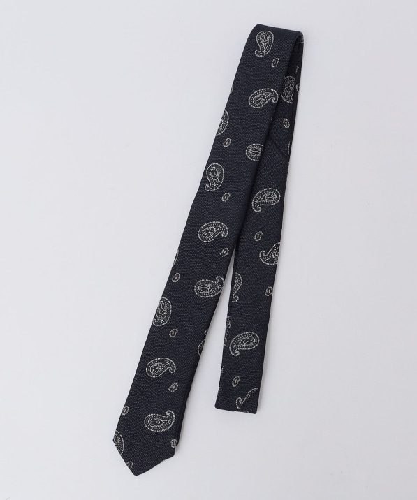 MARCEL LASSANCE: COTTON/SILK PAISLEY NARROW TIE｜ SHIPS 公式サイト