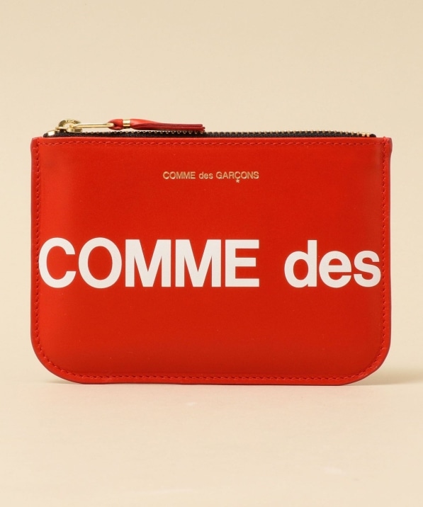COMME des GARCONS: HUGE LOGO ZIP ポーチ ウォレット｜ SHIPS 公式サイト